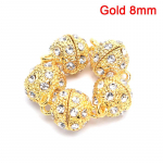 5 tk magnetklambrid konksuga k&auml;ev&otilde;ru kaelakee, tugev magnetklamber 8mm