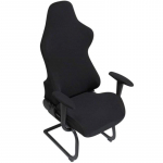 Ergonoomilised kontoriarvutim&auml;ngutoolide katted Venivad pol&uuml;esterkatted must