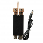 18650 aku isetegemise punktkeevitusmasin, k&auml;eshoitav punktkeevituspliiats, automaatne p&auml;&auml;stikuga sisseehitatud punktkeevitus must