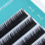 GLAMLASH 12 rida / &uuml;mbris alumised ripsmepikendused J/B/C Alumised ripsmed 5-6-7 mm l&uuml;hikesed individuaalsed pehmed ripsmed 0.07mm J
