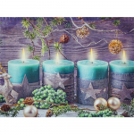 5D teemantkunsti maalikomplektid Talvine teemanttikandi m&uuml;&uuml;k K&uuml;&uuml;nalde j&otilde;ulupildid kividest mosaiigist kodukaunistus Full Round 20x30CM