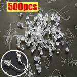 500 tk/partii Silikoonist Kummist k&otilde;rvar&otilde;nga klambri stiilid K&otilde;rvamutrid K&otilde;rvar&otilde;ngad Ehted Aksessuaarid Plugging K&otilde;rvar&otilde;nga taga Ear Stud Findings