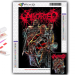 5D DIY Teemanttikandid &Otilde;udusfilm Halloween Teemantmaal Mosaiik Kodukaunistus Full Round 20X30CM