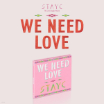 STAYC &ndash; WE VAJA ARMASTUST / Kolmas singelalbum (Digipack Ver.) (Piiratud v&auml;ljaanne) Digipack Ver.