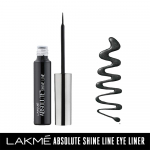 Lakme Absolute Shine Liquid Eye Liner, Black, 4.5ml