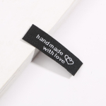 20tk/partii 50x15mm kootud tr&uuml;kitud sildid R&otilde;ivad R&otilde;ivaste tarvikute etikett DIY Sildid K&auml;sit&ouml;&ouml; &otilde;mblustarvikud must