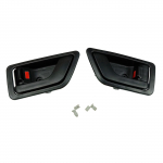 EDP1107 siseukse k&auml;epide 82610 1C000 82620 1C000 must vasak parem komplekt Hyundai Getz TB Click jaoks