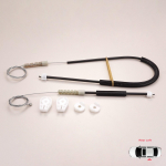 EWR1219 Elektrilise akna t&otilde;stuki remondikomplekt Tagumine Vasak Peugeot 308 MK1 4B 2009-2014 2-ukseline Coupe Cabriolet CC 9681903380