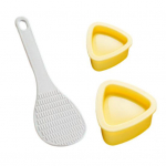 1 komplekt Onigiri kleepumatu vorm Kergete kolmnurksete riisipallide sushit&ouml;&ouml;riistade k&ouml;&ouml;gividinate valmistamine A