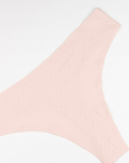 Perforatsiooniga stringid ISSA Plus L beež