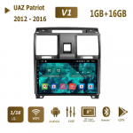 UAZ Patriot 2012 - 2016 autoraadio Carplay multimeediumis&uuml;steemile, navigatsioonis&uuml;steemile GPS WIFI stereo-automaatsele Android 2Din peakomplektile 2+32 GB 1+16GB