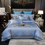 15 v&auml;rvi kvaliteetseid puuvillaseid voodilinu Tekikomplektid Neljaosaline pulmapesu Jacquard voodilinad pluss puuvillane voodikate 1.8m bed
