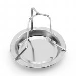 1 tk roostevabast terasest h&otilde;bedane kanagrill v&auml;ligrill kanarest kaasaskantav grill Multifunktsionaalne nakkumatu grillpann k&ouml;&ouml;gin&otilde;ud