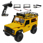 Kaugjuhtimispuldiga veoauto 2,4 GHz 1/12 kaugjuhtimispuldiga auto maastikuautod 4-veolised ronimisautod M&auml;nguasjad kingitused 1 battery kollane