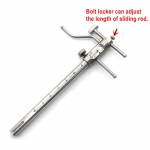 Hambaravi Ortodontiline Libisev nihik Hambaimplantaadi m&otilde;&otilde;teriista nihiku joonlaud roostevabast terasest 1 piece new