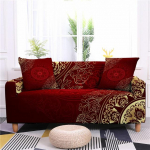 &Uuml;hev&auml;rvilised Mandala Prinditud Diivanikatted K&otilde;ik hinnas m&auml;&auml;rdumisevastane k&auml;etugi diivanir&auml;tik Elutoa elastne kaitse&uuml;mbris Kodukaunistused 1 seater 90-140cm
