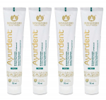 Pakis 4 X Maharishi Ayurveda Ayurdent &otilde;rn taimne Ayurveda hambapasta hammastele ja igemetele 75 ml