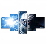 Modulaarsed Jaapani animepildid 5 paneelil&otilde;uendi maalimine seinakunstitr&uuml;kk elutoa plakati raamistik F2585 20x35cm*2 20x45cm*2 20x55cm*1