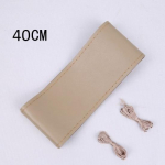 Eriti suur roolikate RV Trucki mikrokiust nahast autoroolipunutis Vastupidav 40 42cm 45cm 47cm Beige 40CM