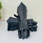 Keskaegne Nazguli kindade komplekt, Ringwraithsi kindad, LARP, armor kindad, kindad ja kindad Cosplay kost&uuml;&uuml;mkinnastele, SCA