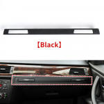 BMW E90 E91 E92 E93 LHD jaoks m&otilde;eldud auto veetassi hoidiku paneeli sisemise riba trimmile BMW 3. seeria M3 jaoks 2005-2012 must