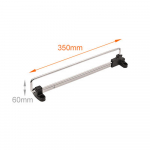 Mitmek&uuml;lgne v&auml;ljat&otilde;mmatav riidepuu siini korraldaja garderoobikappide ja muude ruumide jaoks 14 Inch