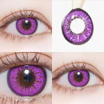 2tk Purple Cosplay v&auml;rvilised kontaktl&auml;&auml;tsed 0.00/Plano