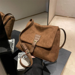 Moekotid naistele Seemisnahast pehmest PU-nahast k&auml;ekotid Disainer Luksuslik messenger-kott Naiste &otilde;lakott 30x9x21cm