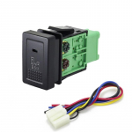 1PC music Recorder Monitor speaker Radar Parking Sensor Front Fog Light Spotlight  Switch Button For Suzuki new Tianyu BSM