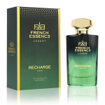 French Essence parf&uuml;&uuml;mvesi meestele, 60ml | Premium Luxury Parf&uuml;&uuml;m | Kauakestev aroom | Kingitus mehele ja poiss-s&otilde;brale (Laadige uuesti) 60 ml
