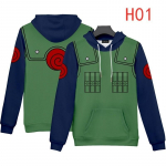 Unisex, mehed, naised, teismelised, multifilmid Jaapani anime 3D-prindiga kapuutsid Mood Akatsuki Cloud Logo Print pikkade varrukatega kapuutsiga lahtised dressipluusid. 6XL
