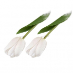 V&otilde;ltslill Kaunis mittepleekuv peen kunstlill lihav&otilde;ttep&uuml;hade kevadtulbi kunstlill kunsttulbi kodukaunistus valge