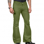 Vintage teksad p&uuml;ksid &uuml;hev&auml;rvilised venivad &otilde;hukesed p&uuml;ksid, keskmise k&otilde;rgusega p&uuml;ksid Moodsad meeste laienevad p&uuml;ksid 2XL armee roheline v&auml;rv