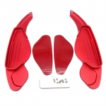 2 tk auto alumiiniumist punane rooliratta k&auml;iguvahetaja Land Range Rover Discovery Sport/Jaguar XF XE 2010-2017 autoosa jaoks punane