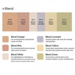 JungSaemMool Artist peitekreemipalett -2 t&uuml;&uuml;pi blend set