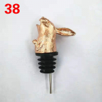 1 tk baaritarvikud Leopard Antelope Head tsingisulamist veinikork Lion Bull veinivalaja