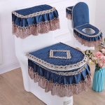 3tk/komplekt, pitstikandid, eemaldatav WC-poti kate, tolmukindel pehme WC-istme r&otilde;ngas padi kodukaunistus tualettruumi kate 3pcs