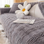 Thicken Rabbit Fluffy Plush diivanipadi Universaalsed diivanid K&auml;ter&auml;tikuivatid Libisemiskindlad Diivanikatted L-kujulised diivanimatid elutuppa A 70x70cm 1pc