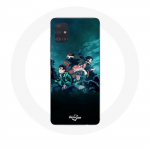 Samsung Galaxy A51 &uuml;mbris Demon Slayer Manga Tanjiro ja Nezuko