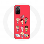 Redmi Note 11 5G &uuml;mbris BTS TinyTAN Animation BT21 plakat