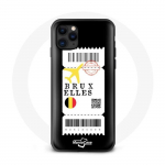 Coque iphone 11 pro billet d'avion bruxelles