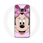 &Uuml;mbris Samsung Galaxy S6 edge Minnie Mouse Cartoon roosa jaoks