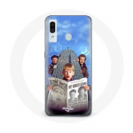 Coque pour Samsung Galaxy A20e Home Alone Maman j'ai encore rat&eacute; l'avion