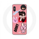 &Uuml;mbris Xiaomi Redmi Note 5 Pro BTS Bangtan Boy BT21 Cooky Jungkook ARMY jaoks