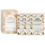 Le Shatra 1802 Marseille face soap Donkey milk scent 3 packs, 100g, 1 piece