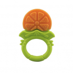 Baby Silicone Fruit Grape Maasikas Apelsin Teether Hammaste N&auml;rimisr&otilde;ngas M&auml;nguasi Kingitus Orange