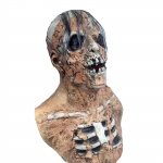 Peakatete mask hirmutav Halloweeni mask Realistlik lateksmask t&auml;ismask Cosplay rekvisiidid t&auml;iskasvanutele One Size