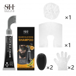 3 Minutes Black Beard Dye Cream Kammiga Sevich 80ml Rosemary Natural Black Beard Dye Shampoo Puhas taimep&otilde;hine kiirjuuksev&auml;rvi kreem 80ml must