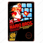 Videom&auml;ng Vintage Metal Sign Gamer Room Home Decoration Fc Game Gamepad Seinaplakat Kingitus meestele Elutoa Plaat ZSS62 20x30cm