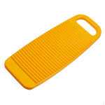 Riiete pesulaud, paks k&auml;tepesulaud, 17,72 tolli pikk, libisemisvastane &uuml;hiselamu, pesu kollane